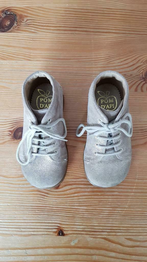 Pom d' api nioupi lotus maat 21 goud platin glitter, Meisje, Gebruikt, Schoentjes, Pom d'api