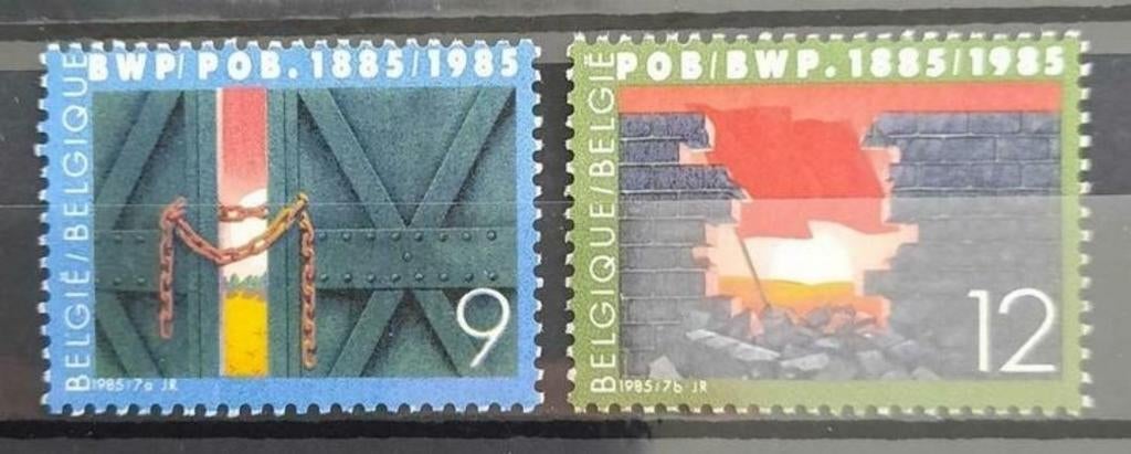 België: OBP 2167 ** Werkliedenpartij 1985., Frankeerzegel, Ophalen of Verzenden, Zonder stempel, Postfris