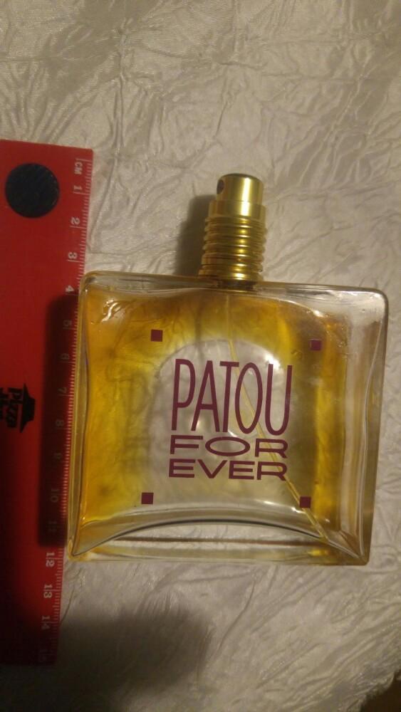 Vintage Flacon parfum toilette Patou forever 1990 2000, Enlèvement ou Envoi, Utilisé