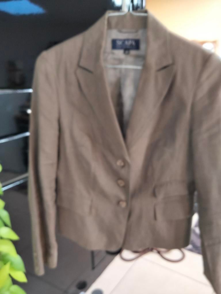 Broekpak.Scapa Originals.maat 40.olijfgroen, Kleding | Dames, Ophalen of Verzenden, Zo goed als nieuw, Maat 38/40 (M)