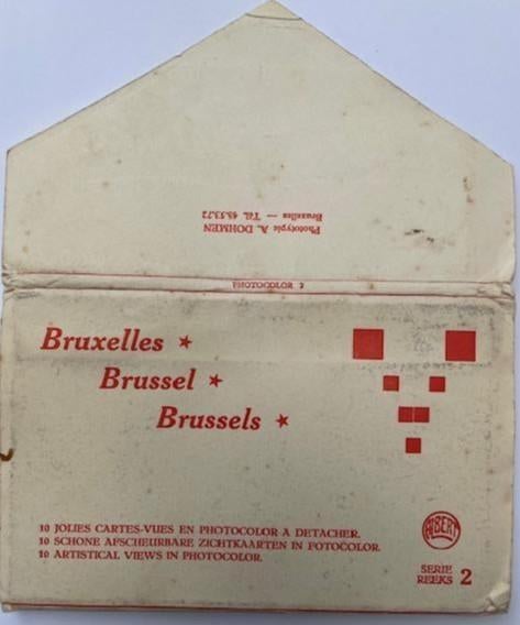 Postkaarten Brussel, Verzamelen, Postkaarten | België, Ophalen of Verzenden, 1920 tot 1940, Ongelopen, Brussel (Gewest)
