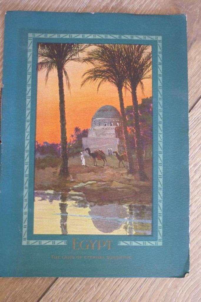 Oude reisgids Egypte 1931, Boeken, Reisgidsen, Zo goed als nieuw, Reisgids of -boek, Afrika, Overige merken, Ophalen of Verzenden