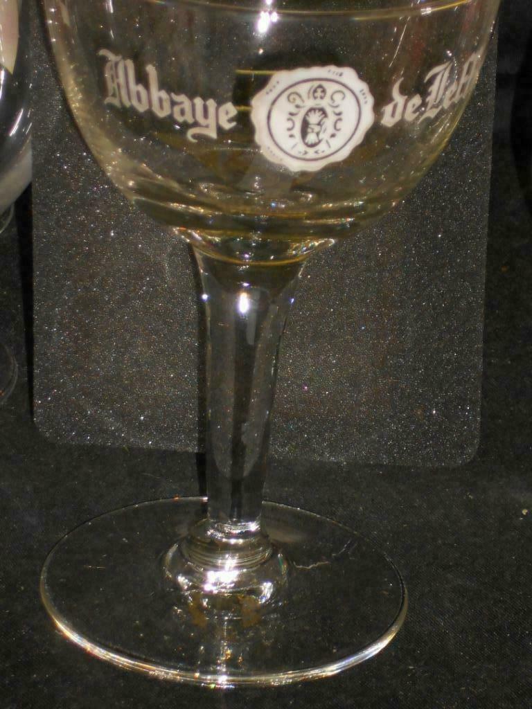 Bierglazen.Abbaye De Leffe.Abbaye Affligem.Type Orval.D 102, Enlèvement ou Envoi, Comme neuf, Verre ou Verres, Leffe