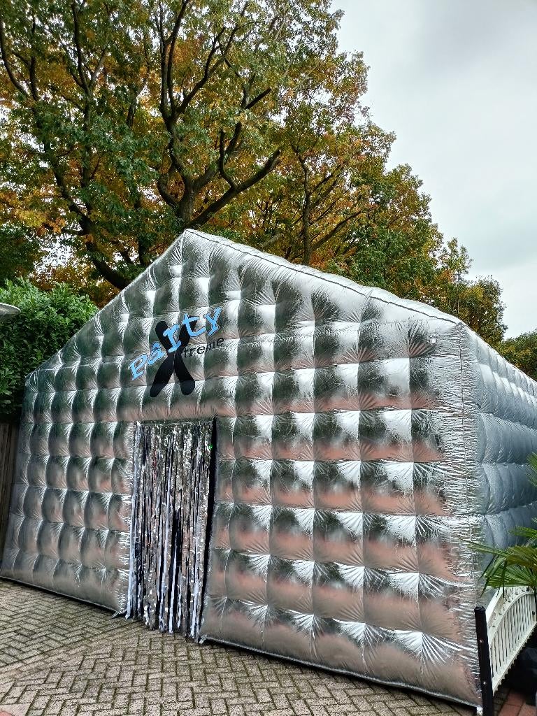 Opblaasbare partytenten huren, Ophalen