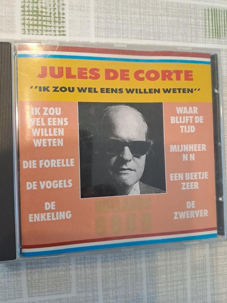 Jules de Corte ; ik zou wel eens willen weten cd, Cd's en Dvd's, Ophalen of Verzenden