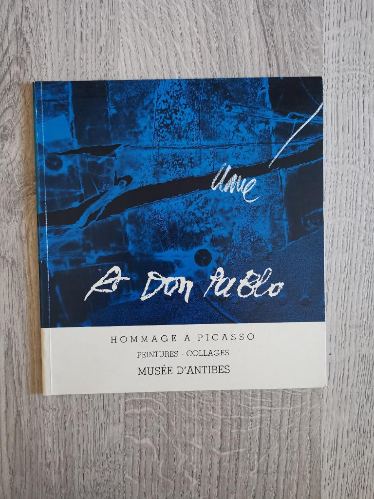 Antoni Clavé - Hommage a Picasso - Met originele tekening!, Livres, Art & Culture | Arts plastiques, Utilisé, Peinture et dessin
