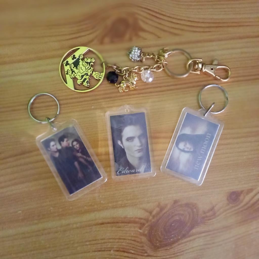 4 Twilight-sleutelhangers, Ophalen, Gebruikt