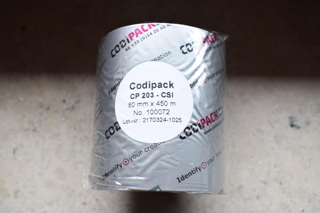 300 rollen thermal transfer ribbon voor barcode printer, Ophalen, Nieuw, Printertape