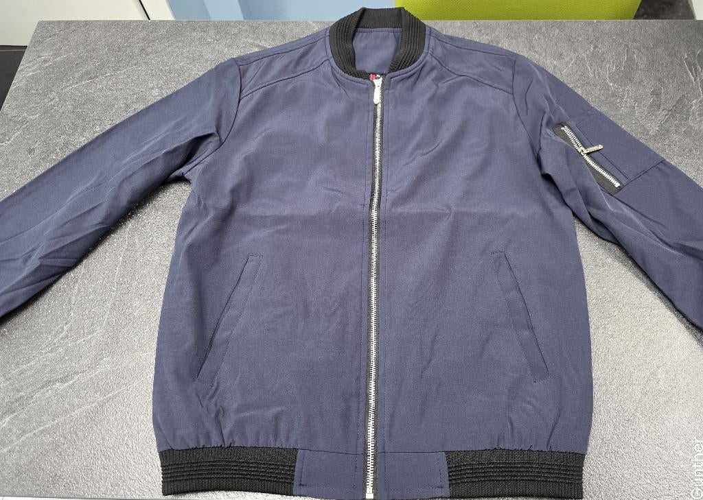 blazer heren donkerblauw, Kleding | Heren, Kostuums en vesten, Ophalen, Andere, Nieuw, Maat 48/50 (M)