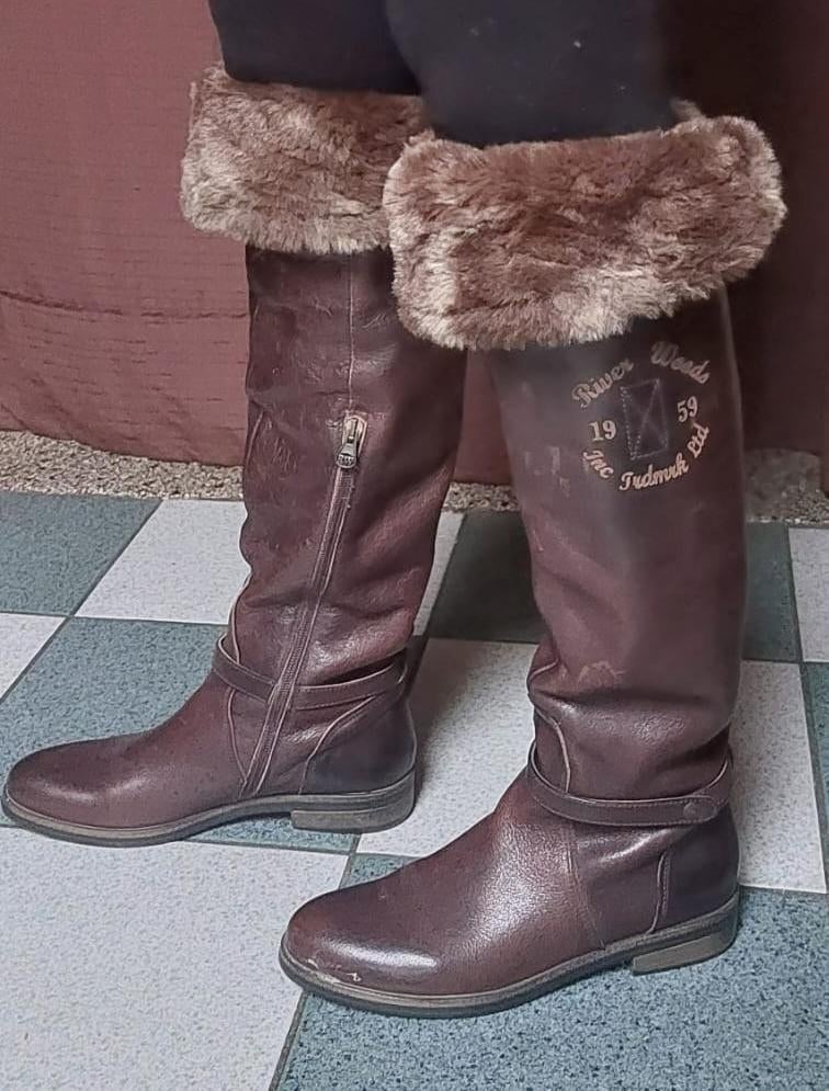 Laarzen, Ophalen of Verzenden, Zo goed als nieuw, Hoge laarzen