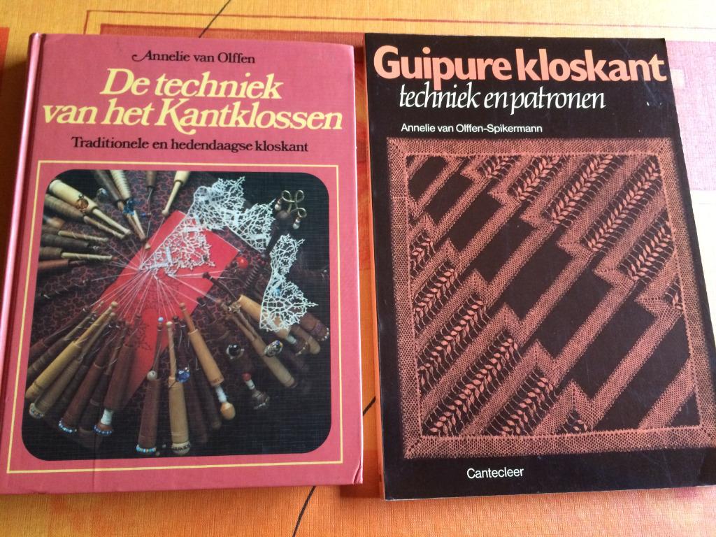 Verschillende kantklosboeken, Ophalen of Verzenden, Zo goed als nieuw, Boek of Tijdschrift