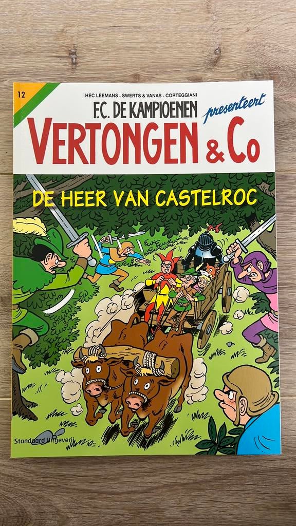 Vertongen & Co - 12 - De heer van Castelroc, Neuf, Enlèvement ou Envoi, Une BD, Hec Leemans
