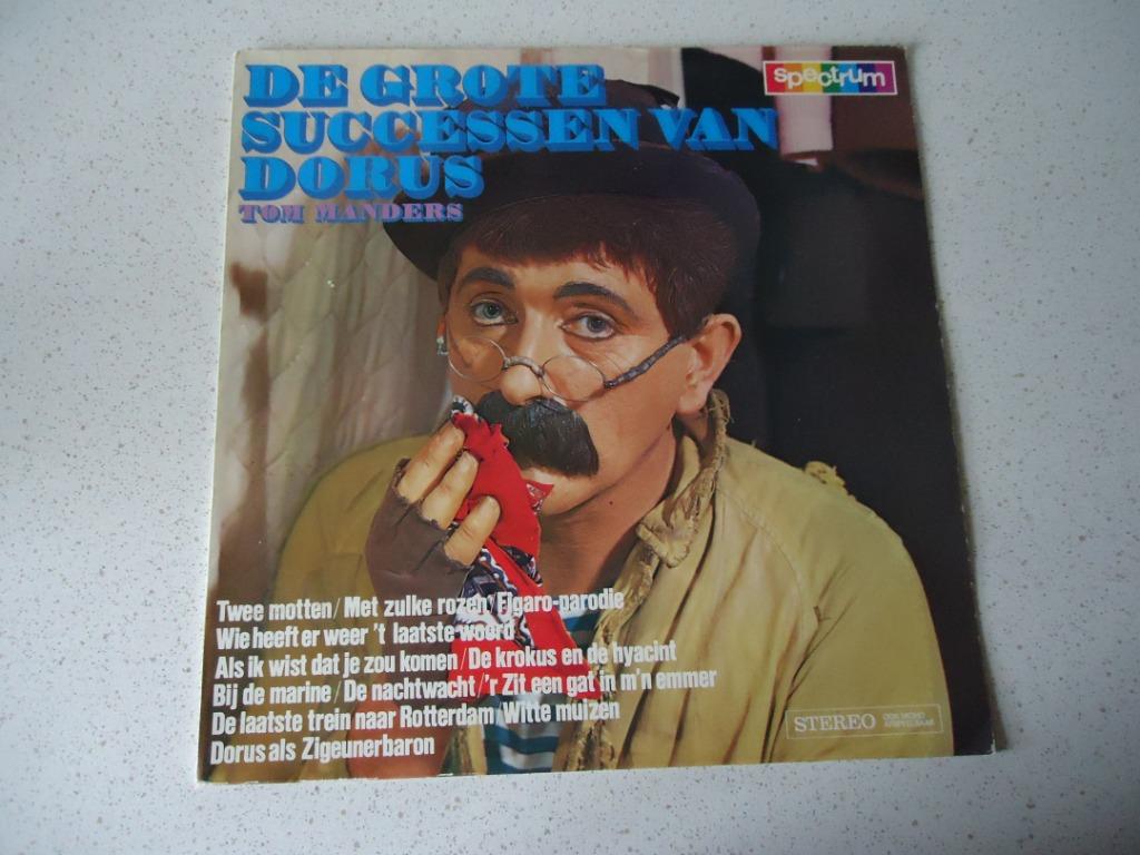LP De Grootste Successen van "'Dorus" (Tom Manders) anno 197, Enlèvement ou Envoi, Utilisé, 12 pouces, Chanson réaliste ou Smartlap