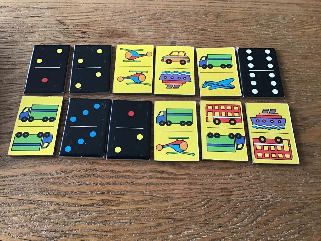 Dominos double face, Enlèvement, Utilisé, Autres types