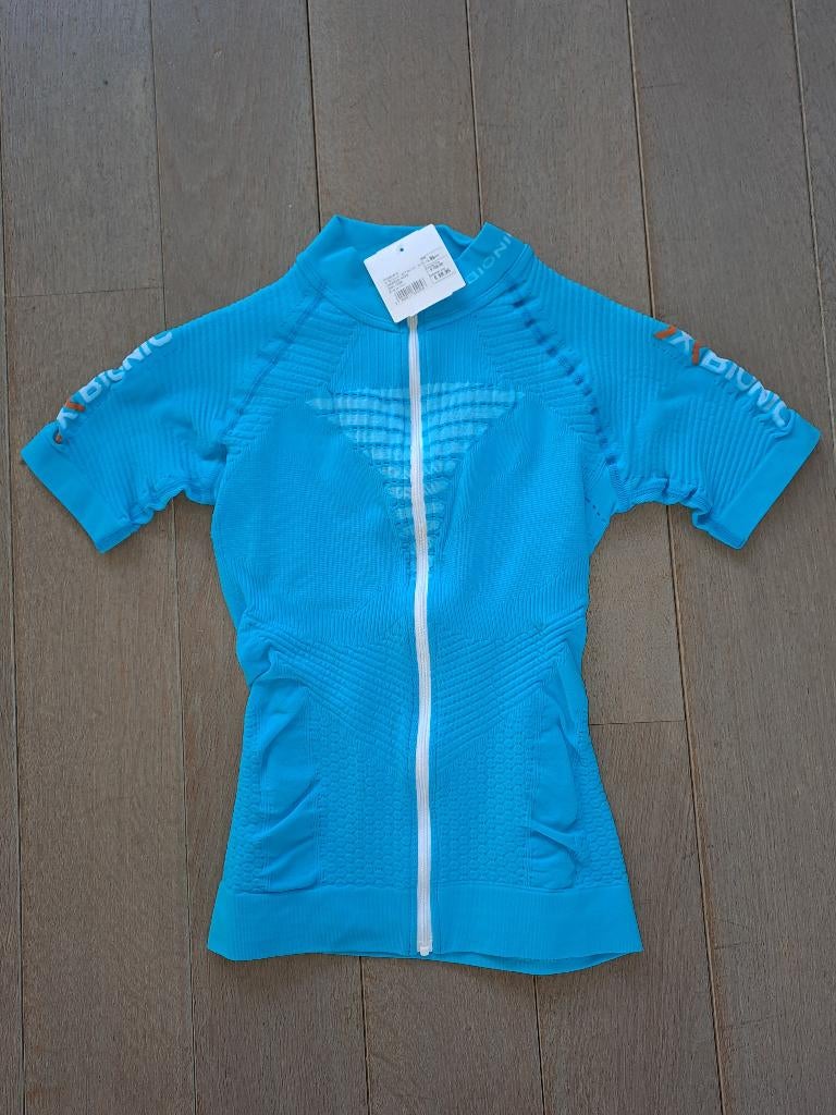 X-Bionic effektor fietsshirt turquoise wit SIZE XL, Nieuw, Ophalen of Verzenden, Dames, XL