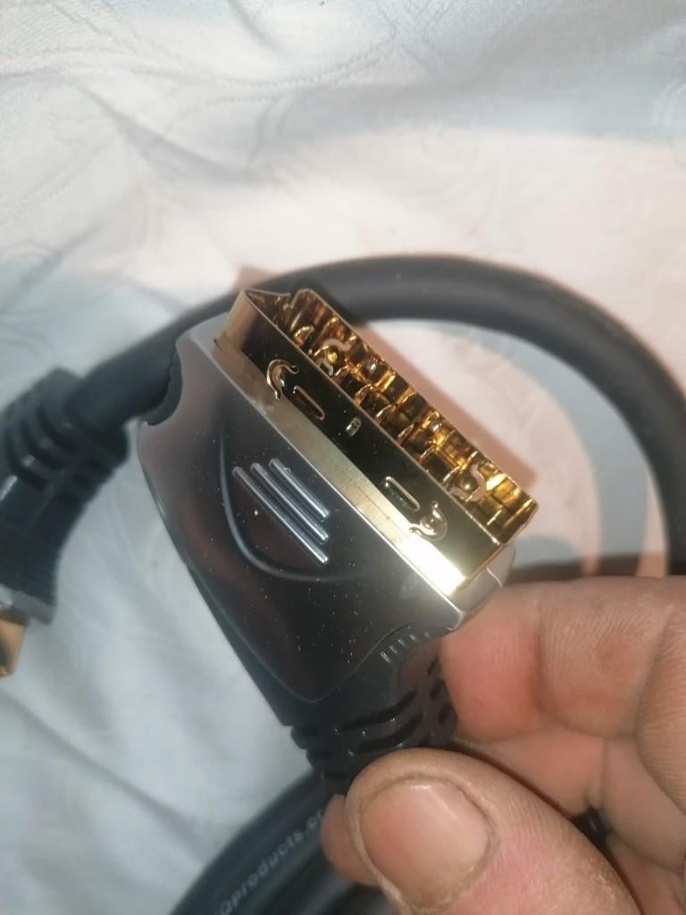 SCART/SCART M/M kabel 10 meter, Ophalen, Nieuw, 10 meter of meer, Scartkabel
