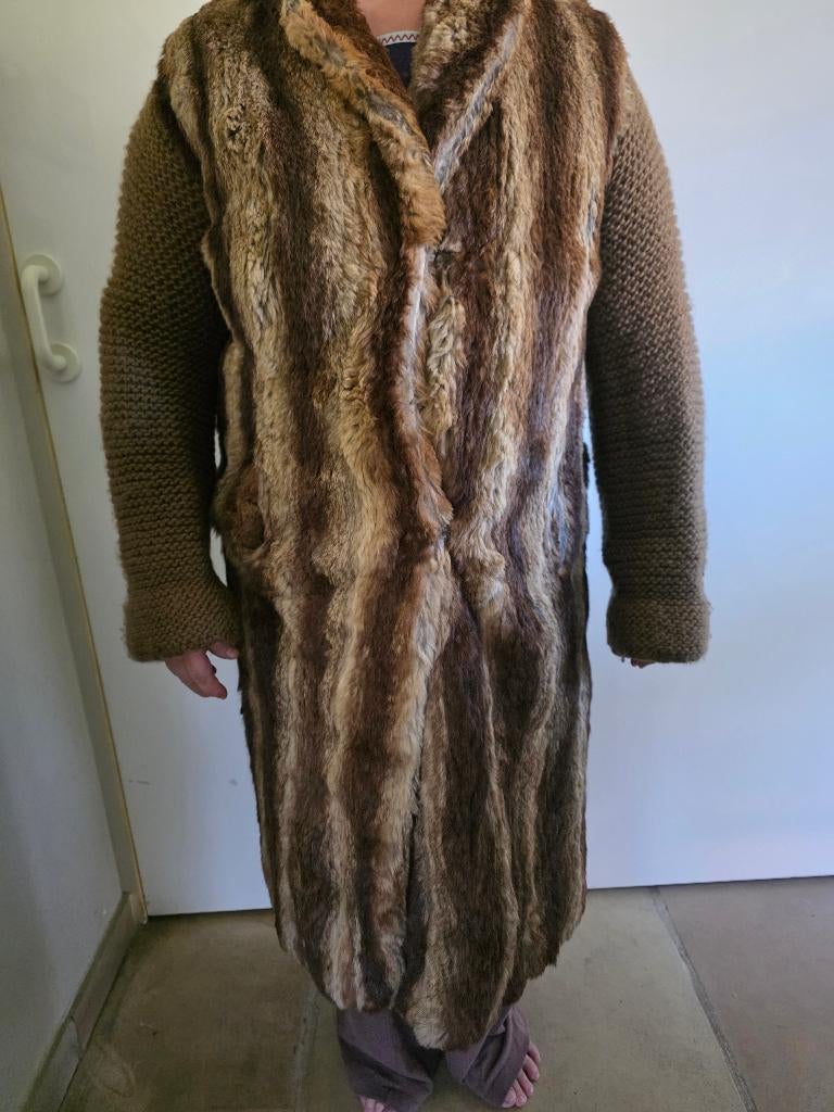 Pelsmantel in nieuwstaat!, Kleding | Dames, Jassen | Winter, Zo goed als nieuw, Maat 38/40 (M), Ophalen of Verzenden