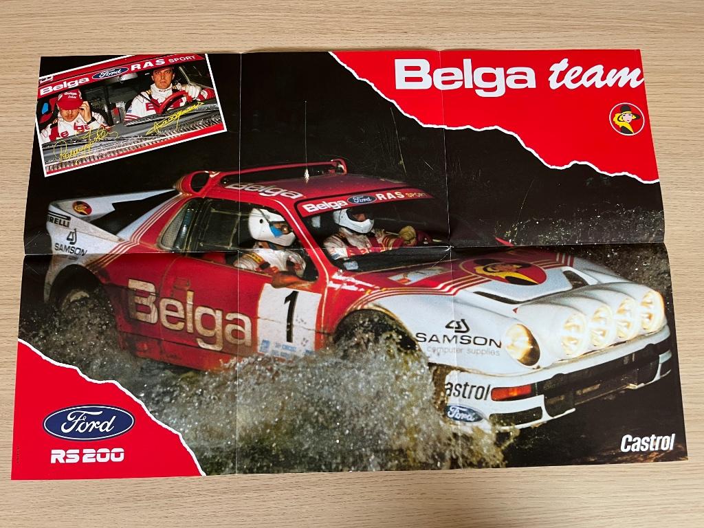Ford RS 200 Belga Robert Droogmans, Boeken, Ford, Ophalen of Verzenden, Zo goed als nieuw, Willy Weyens