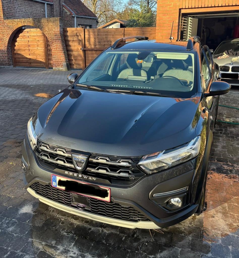 Dacia Sandero antracietgrijze kleur, Auto's, Dacia, Particulier, Sandero, Benzine, Grijs, Ophalen
