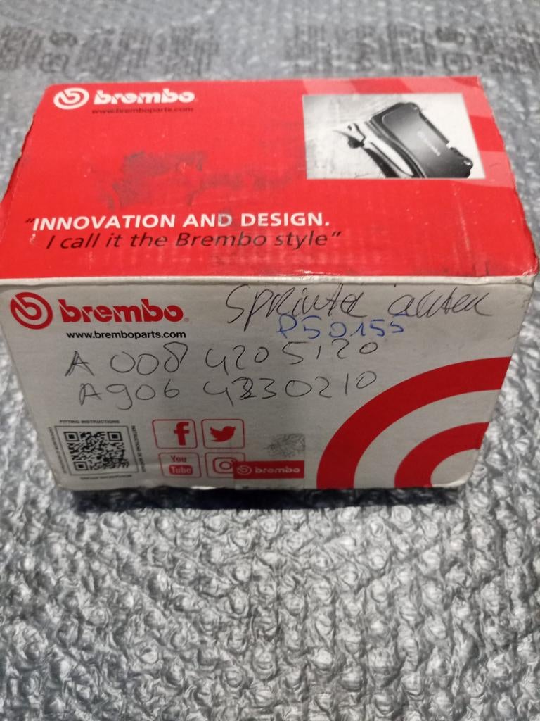 Mercedes Sprinter brembo remblokken, Ophalen of Verzenden