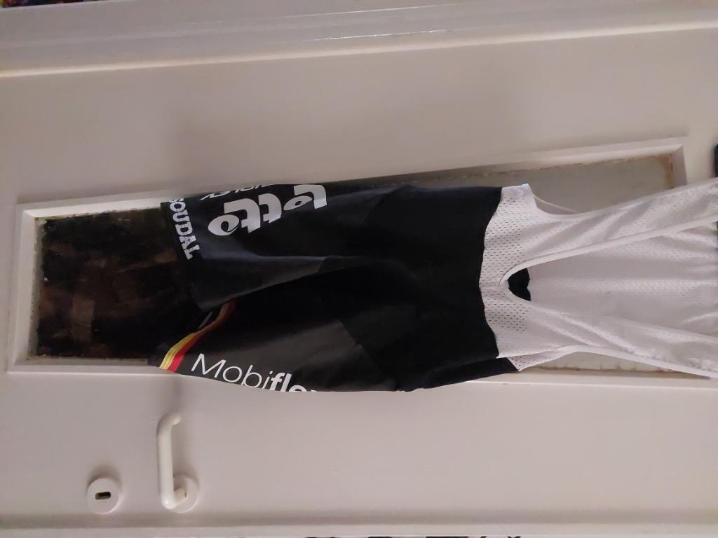 Nieuw fietsbroek merk Lotto Soudal maat XL-5-52, Fietsen en Brommers, Ophalen of Verzenden, Nieuw, XL, Dames