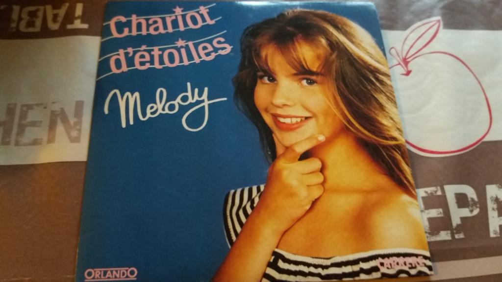 disque vinyl 45 tour melody chariot d'étoiles, Ophalen, Zo goed als nieuw