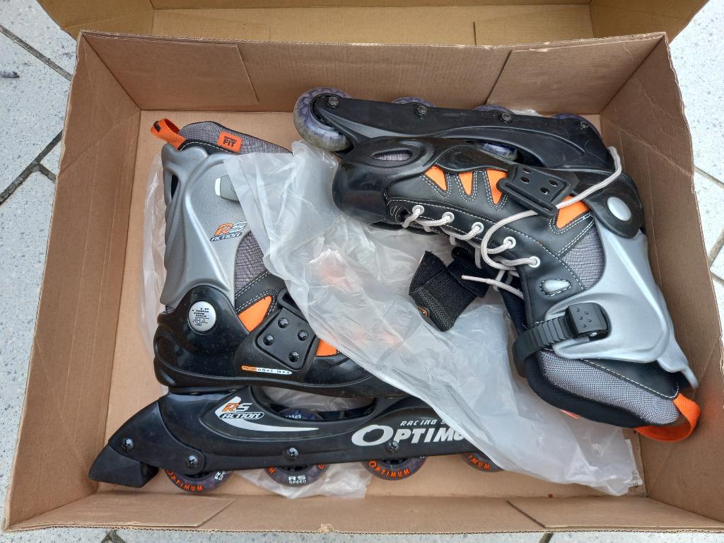 Rolschaatsen, Kinderen, Zo goed als nieuw, Inline skates 4 wielen, Ophalen