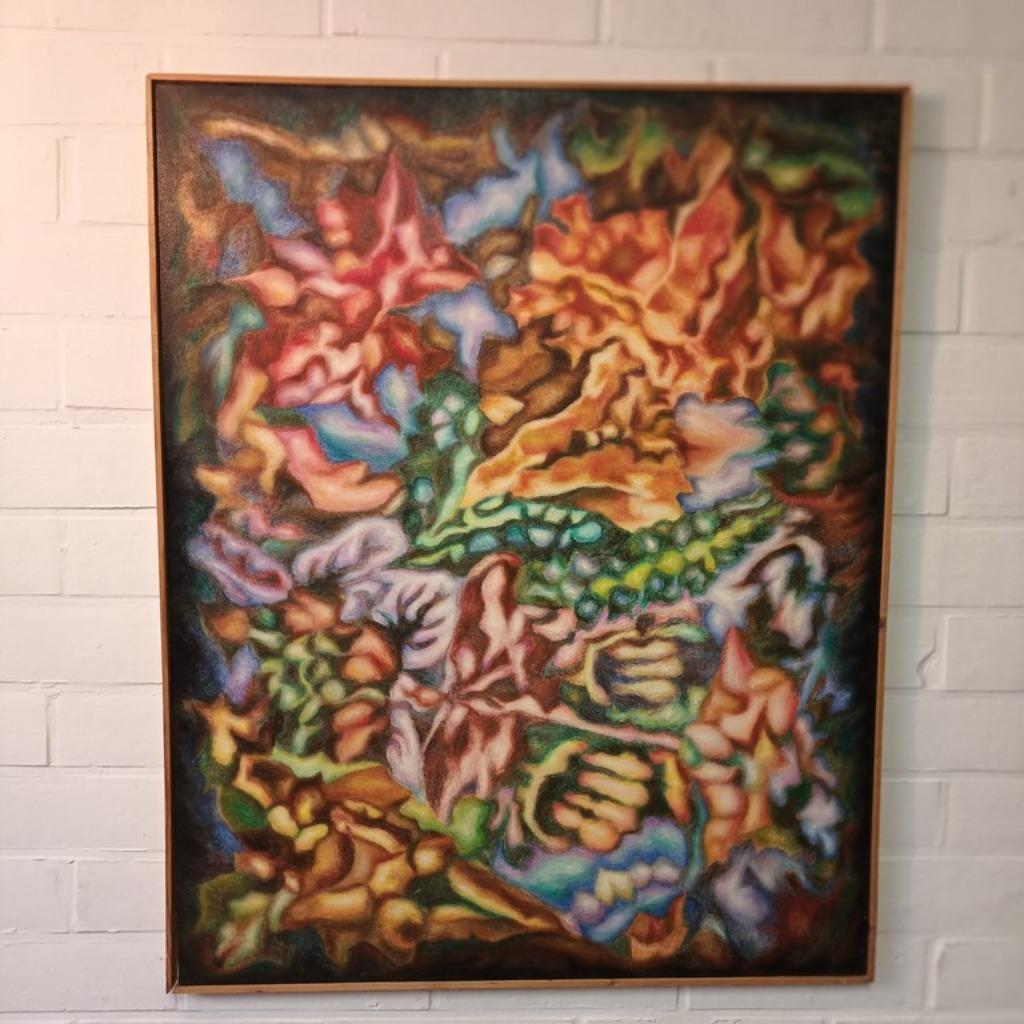 Maurits Verhaegen (1919-2004) - olieverf op doek -, Ophalen