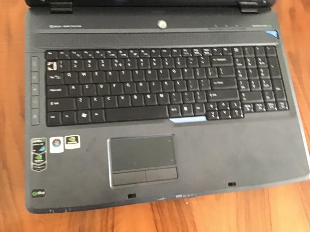 Ordinateur portable Acer Aspire 7730 / 7330, couleur noir, q, Enlèvement ou Envoi, Utilisé, Qwerty