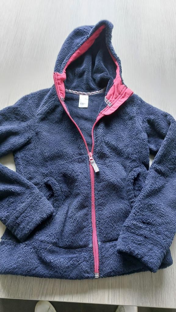 Quechua fleece vest maat 140, Meisje, Trui of Vest, Ophalen of Verzenden, Zo goed als nieuw