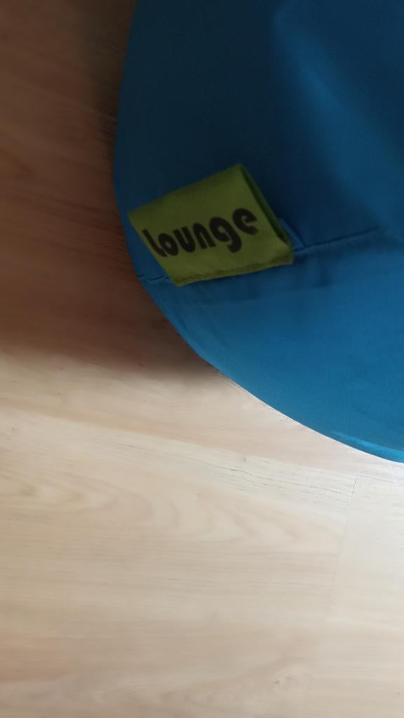 Zitzak, Ophalen, Zo goed als nieuw, Blauw, Zitzak