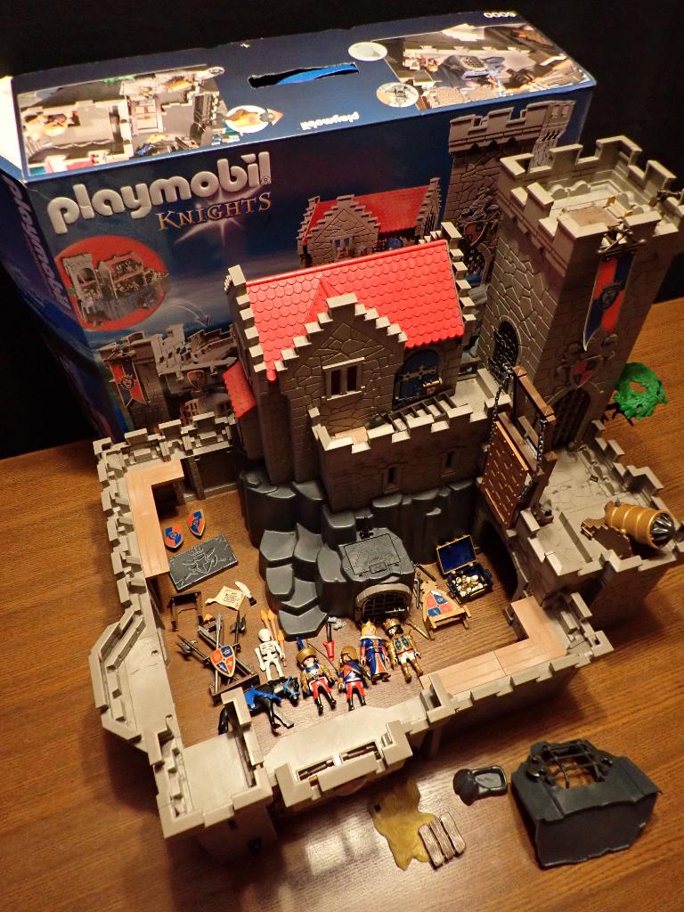 Playmobil: Groot ridderkasteel, Kinderen en Baby's, Speelgoed | Playmobil, Ophalen, Gebruikt, Complete set