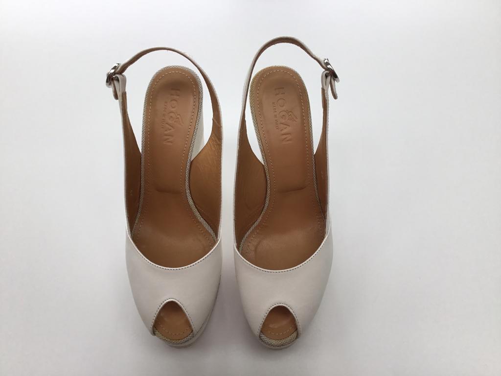 Schoen doré HOGAN, Beige, Ophalen of Verzenden, Schoenen met hoge hakken, Hogan
