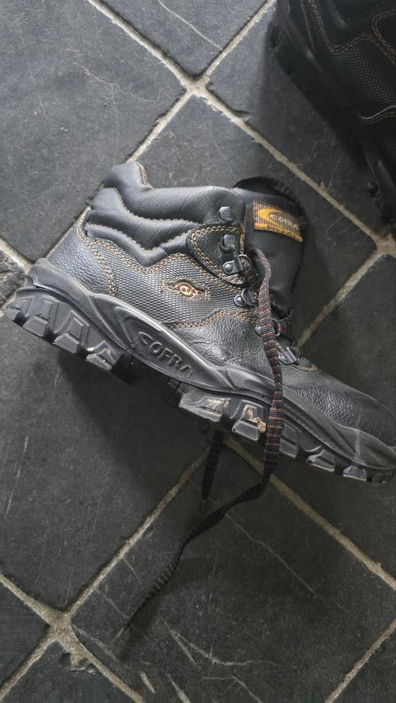 Veiligheidsschoenen werkschoenen werk bottines Cofra maat 41, Ophalen of Verzenden, Zo goed als nieuw