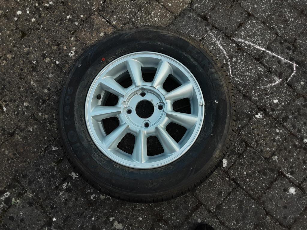 Hyundai Sonata reservebandenset (4×114.3), Ophalen, Gebruikt, Hyundai