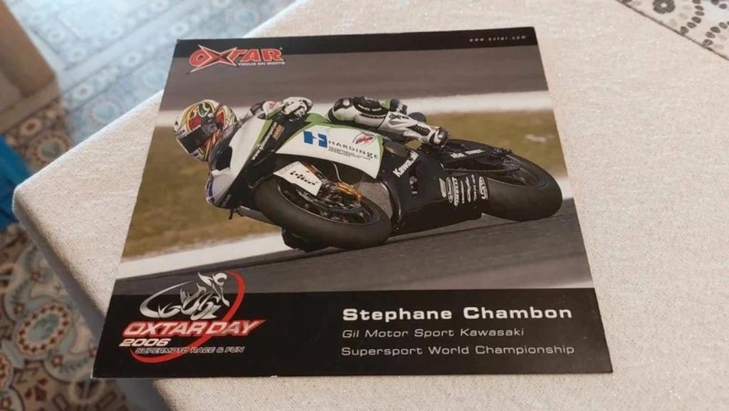 Fotokaart : Stephane Chambon / Supermoto 2006, Verzenden, Gebruikt, Poster, Plaatje of Sticker