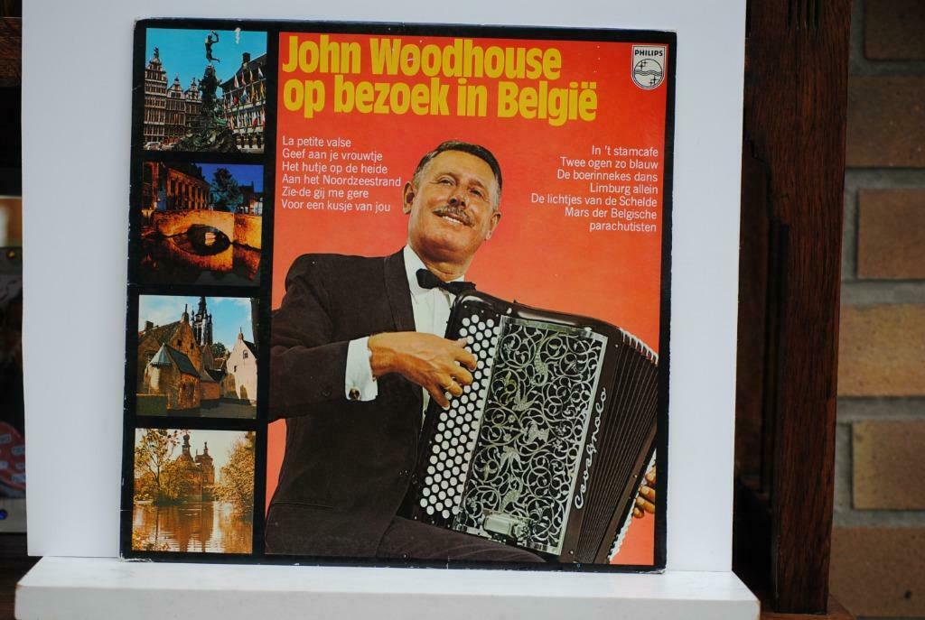 LP, John Woodhouse op bezoek in België, Cd's en Dvd's, Ophalen of Verzenden