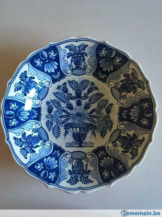 Assiette ou plat "Delf"