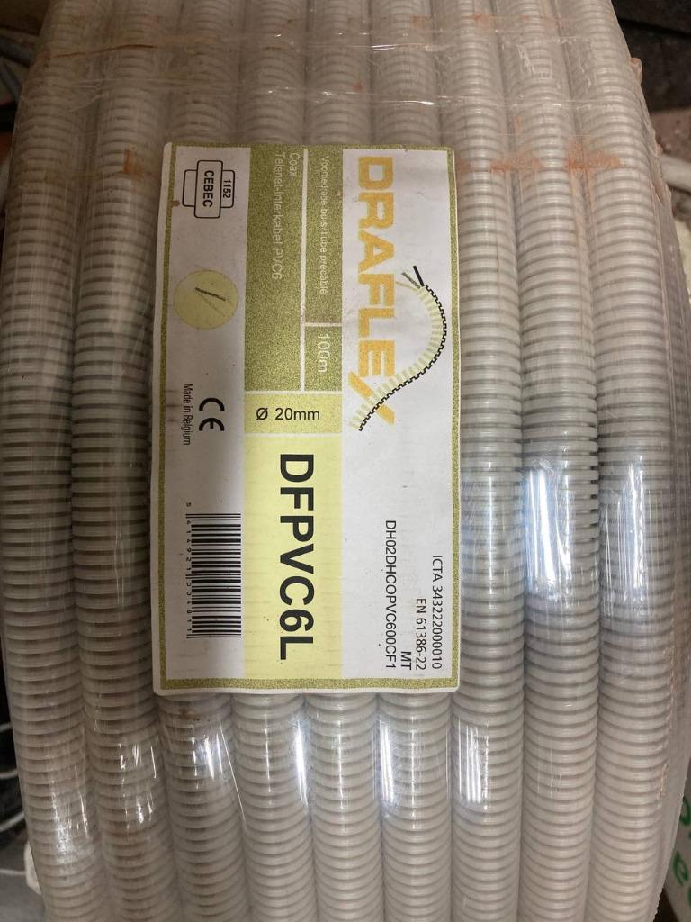 flexible avec câble coaxial de 100 mètres, Enlèvement, Neuf, Câble ou Fil électrique