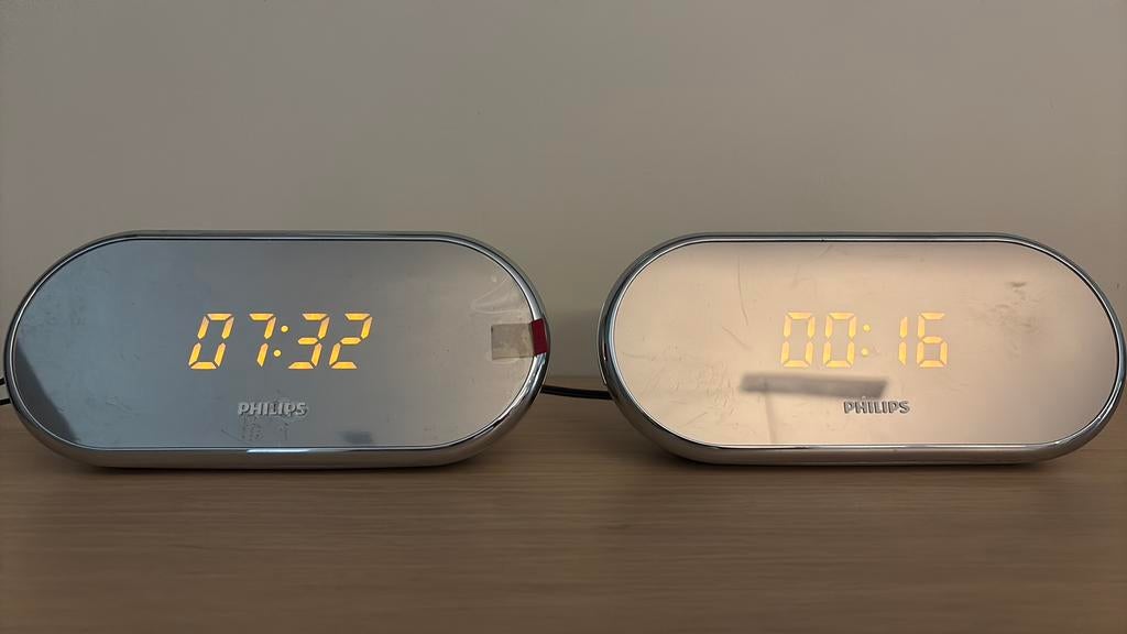 Klokradio met digitale tuner Philips, Electroménager, Réveils, Comme neuf, Digital, Enlèvement ou Envoi