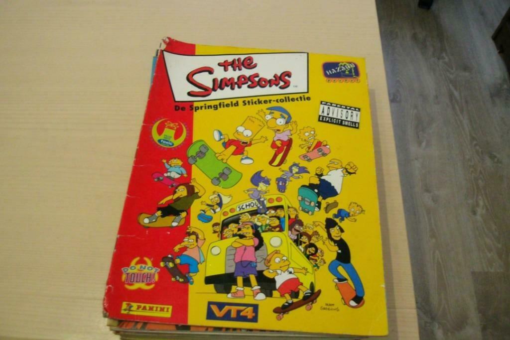 the simpsons, Ophalen of Verzenden, Gebruikt, Meerdere kaarten