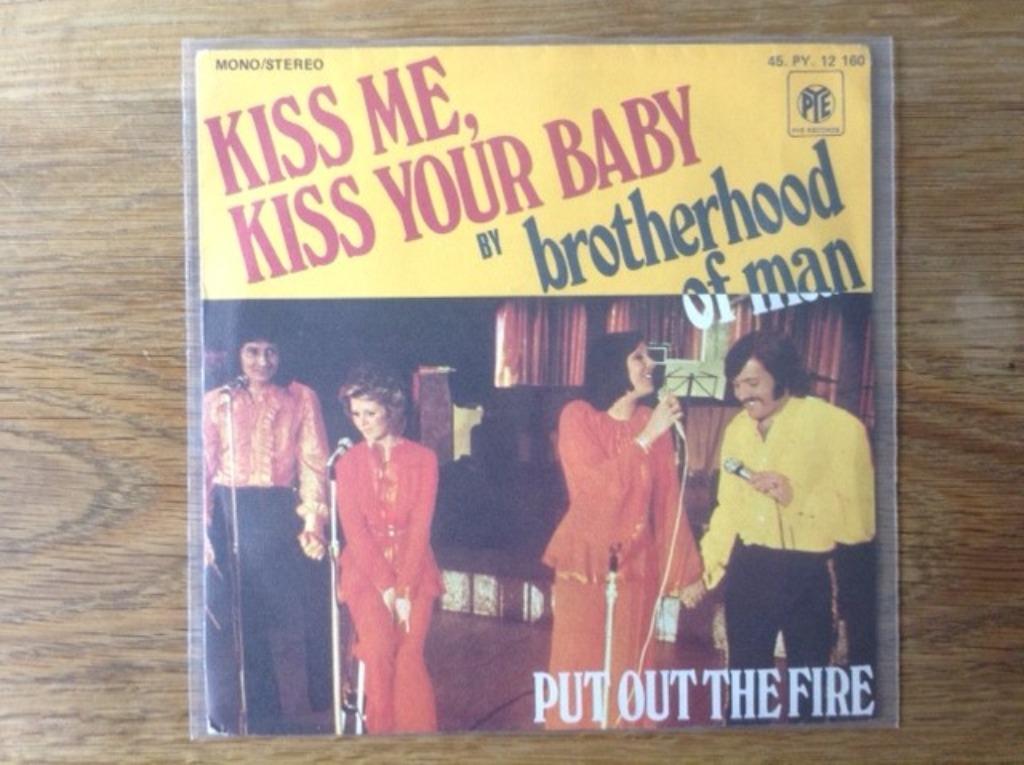 single brotherhood of man, Cd's en Dvd's, Ophalen of Verzenden, 7 inch, Pop, Single