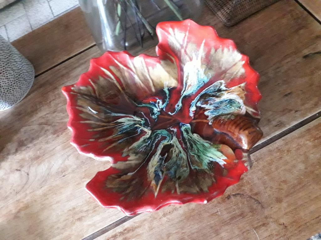 Oude fruitschaal vintage, Antiek en Kunst, Ophalen