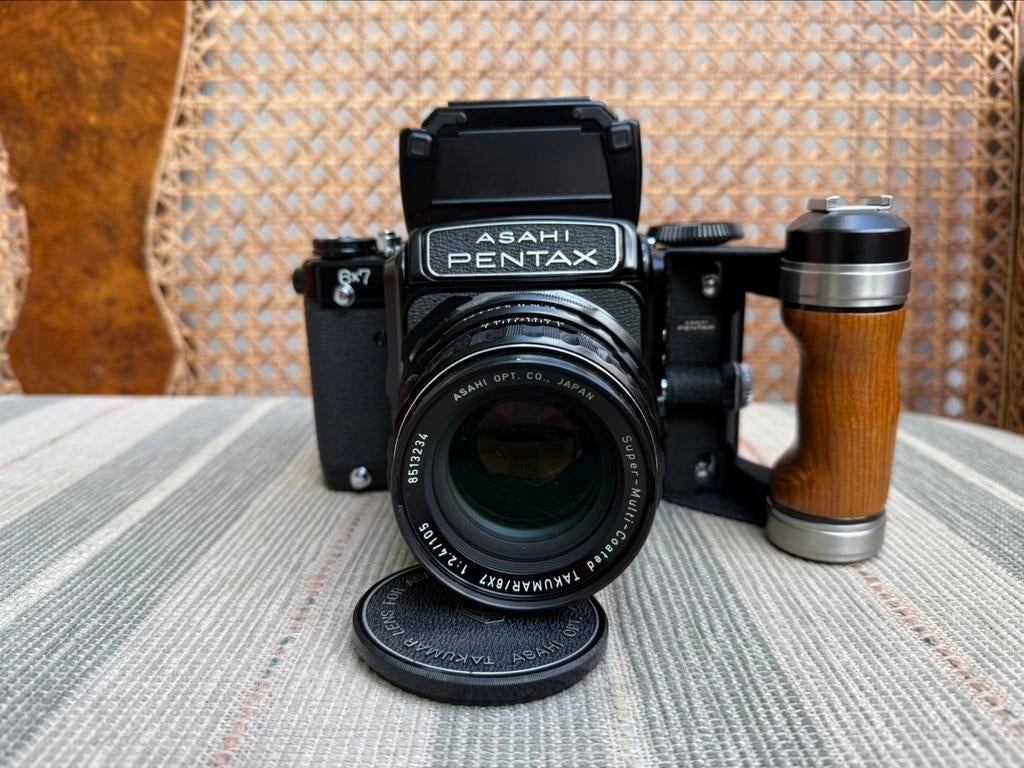 Nieuwstaat Pentax 67 6x7 MLU Medium Format 120 Film Camera, TV, Hi-fi & Vidéo, Appareils photo analogiques, Comme neuf, Enlèvement ou Envoi