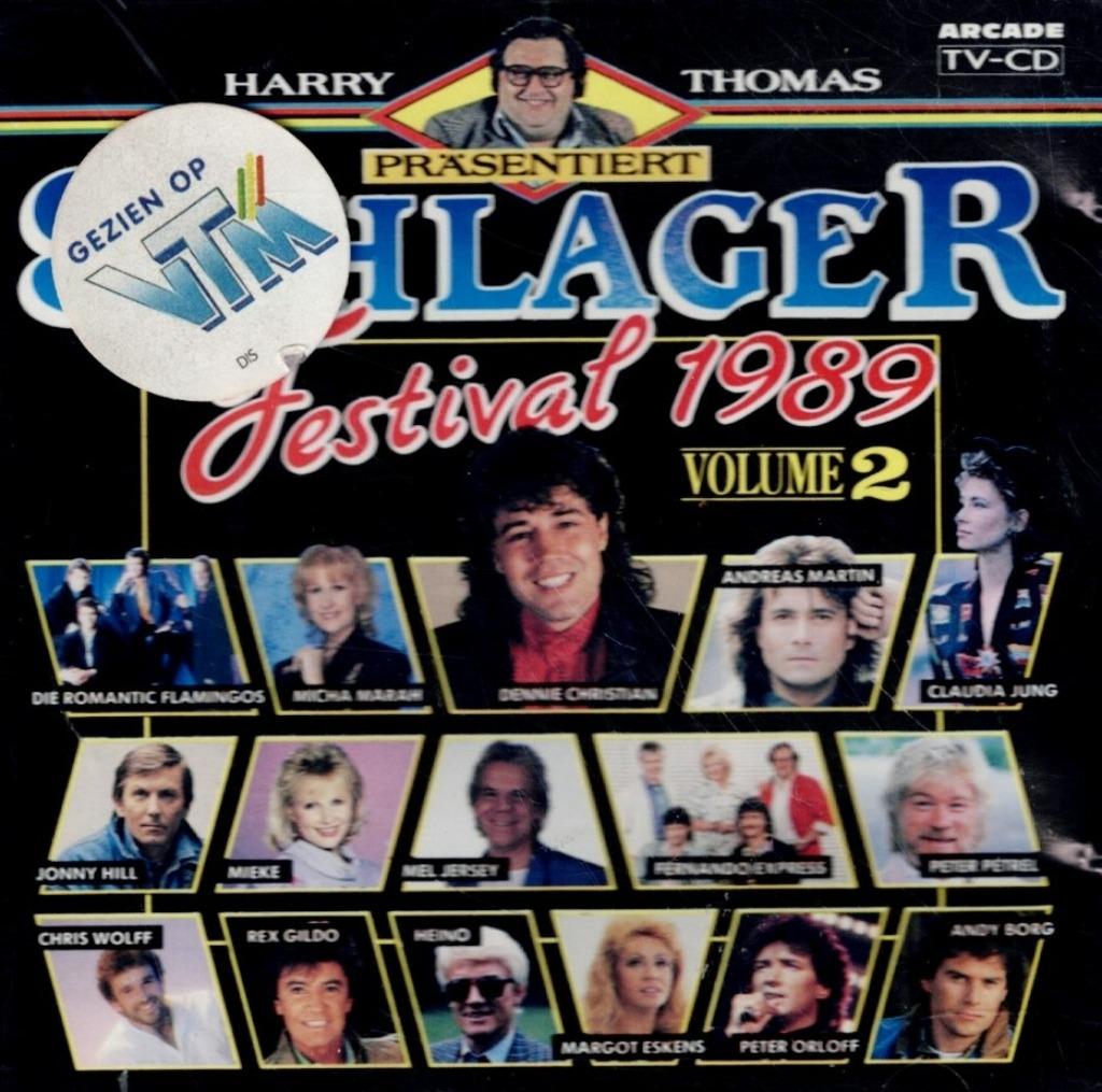 cd   /    Harry Thomas Präsentiert Schlagerfestival 1989 Vol, Cd's en Dvd's, Ophalen of Verzenden