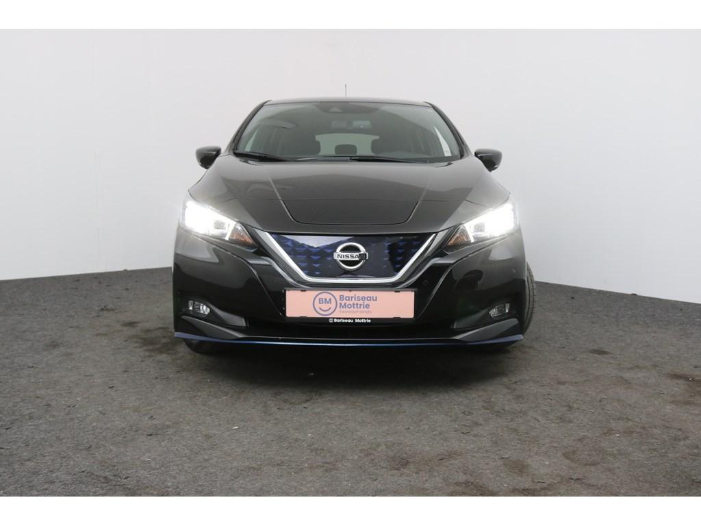 Nissan Leaf 62 KWH *BTW AFTREKBAAR*LED*360 CAMERA*GPS*DAB*S, Zwart, 116 pk, Zwart, https://public.car-pass.be/vhr/895aec5c-b5b4-4320-a119-439a56b054f5