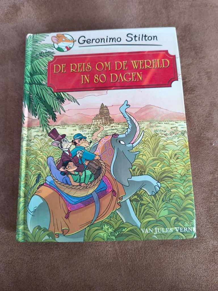 De reis om de wereld in 80 dagen, Boeken, Ophalen of Verzenden, Zo goed als nieuw, Sprookjes, Jules Verne