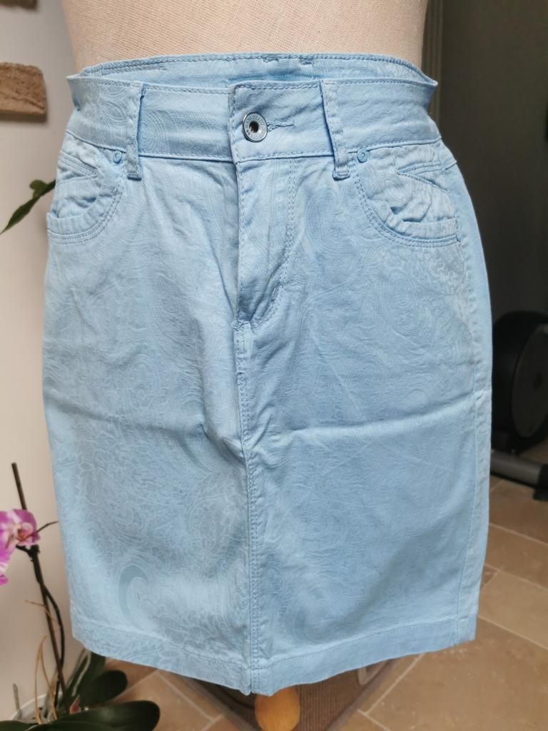 Mooi lichtblauw rokje van Onado, Kleding | Dames, Ophalen of Verzenden, Zo goed als nieuw, Maat 36 (S)
