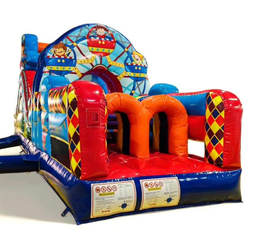 Springkasteel / Stormbaan te koop Nieuw, Ophalen, Nieuw