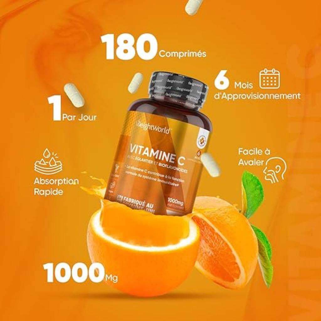 Vitamine C 1000 mg krachtige antioxidant GRATIS LEVERING, Verzenden, Nieuw, Overige typen